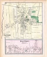 Sayville Town  Bayville Town, Long Island 1873
